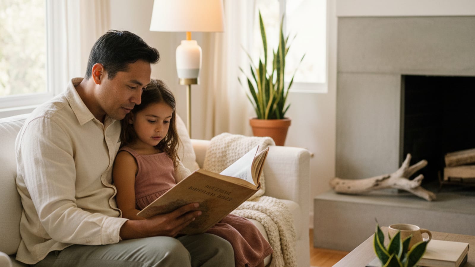 Illustration representing family devotions.