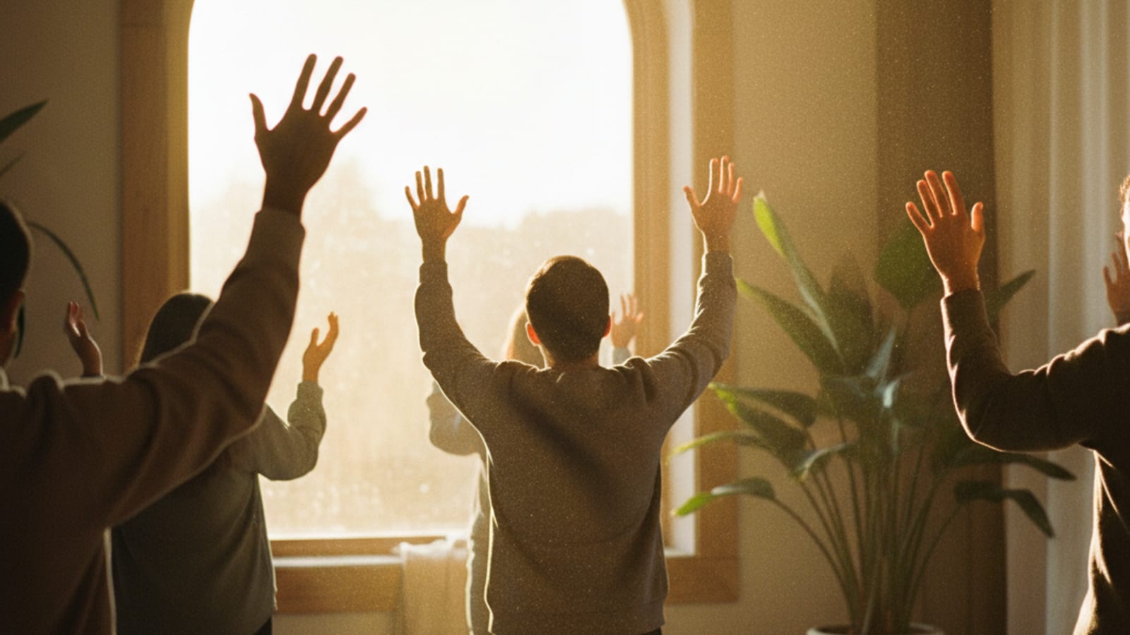 Illustration representing how to pray in tongues.