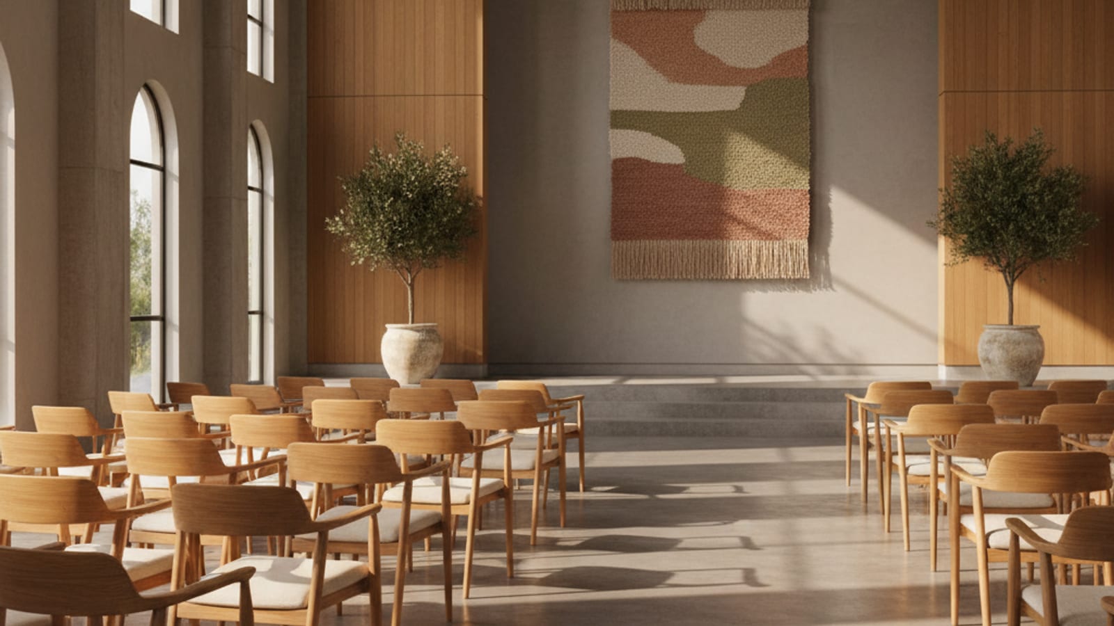 Illustration representing what is a non denominational church.